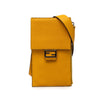 Fendi Leather Baguette Phone Crossbody Secondhand