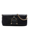 Gucci Pebbled Leather Greenwich Clutch with Chain Secondhand