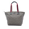 Gucci GG Canvas Web Tote Secondhand