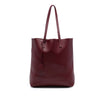 Saint Laurent Leather North South Shopper Tote Secondhand