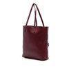Saint Laurent Leather North South Shopper Tote Secondhand