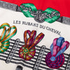 Hermès Les Rubans du Cheval Silk Scarf Secondhand