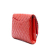 Secondhand Chanel CC Quilted Patent Clutch with Chain