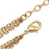 Louis Vuitton Gold Plated Sweet Charms Tiered Necklace Secondhand