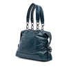Celine Crinkled Patent Macadam Shoulder Bag Secondhand