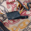 Celine Crinkled Patent Macadam Shoulder Bag Secondhand