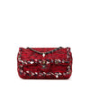 Chanel Medium Tweed Braided Charms Double Flap Secondhand