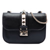 Valentino Small Leather Rockstud Glam Lock Crossbody Secondhand