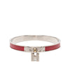Hermès Leather Kelly H Cadena Lock Bangle Bracelet Secondhand