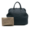Bottega Veneta Nappa Intrecciato Frame Top Handle Bag Secondhand