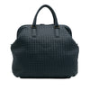 Bottega Veneta Nappa Intrecciato Frame Top Handle Bag Secondhand