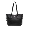 Prada Vitello Daino Side Zip Tote Secondhand