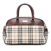 Burberry House Check Canvas Handbag Secondhand