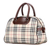 Burberry House Check Canvas Handbag Secondhand