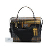 Prada Tartan Saffiano Trimmed Tessuto Satchel Secondhand