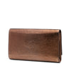 Saint Laurent Large Metallic Leather Belle de Jour Clutch Secondhand