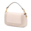Fendi Woven Calfskin Vitello King Ceylon Baguette Satchel Secondhand