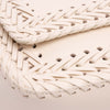 Fendi Woven Calfskin Vitello King Ceylon Baguette Satchel Secondhand