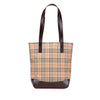 Burberry Haymarket Check Canvas Tote Secondhand