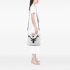 Prada Shearling Logo Tote Secondhand