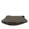 Fendi Zucchino Canvas Oyster Shoulder Bag Secondhand