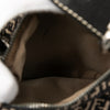 Fendi Zucchino Canvas Oyster Shoulder Bag Secondhand