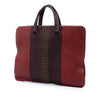 Bottega Veneta Nappa Intrecciato Club Fume Briefcase Secondhand