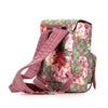 Gucci Small GG Supreme Blooms Single Buckle Backpack Secondhand