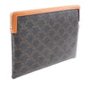 Celine Small Triompe Coated Canvas Pouch with Strap Secondhand