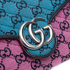 Gucci GG Marmont Matelasse Diagonal Canvas Chain Wallet Secondhand