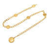 Chanel Gold Plated 31 Rue Cambon Medallion Chain Belt Secondhand