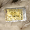 Chanel Medium Metallic Chevron Calfskin O Case Clutch Secondhand