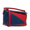 LOEWE Small Bicolor Calfskin Puzzle Satchel Secondhand