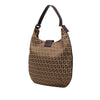 Fendi Zucchino Canvas Shoulder Bag Secondhand