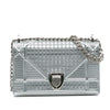 Dior Mini Metallic Patent Microcannage Diorama Flap Secondhand