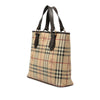 Burberry Haymarket Check Coated Canvas Tote Secondhand