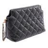 Secondhand Chanel Quilted Lambskin Leo Shoulder Bag