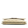 Chanel Quilted Suede Retro Label Flap Secondhand