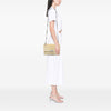 Chanel Quilted Suede Retro Label Flap Secondhand