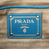 Prada Saffiano Trimmed Canvas Canapa Logo Double Zip Satchel Secondhand