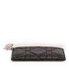 Dior Bicolor Lambskin Cannage Lady Dior Freesia Card Holder Secondhand