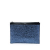 Saint Laurent Glittered Leather Zipped Tablet Pouch Secondhand