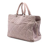 Chanel Large CC Quilted Denim Tote Secondhand