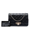 Chanel Quilted Lambskin Golden Class Wallet On Chain Secondhand