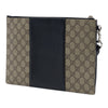 Gucci GG Supreme Wristlet Zip Pouch Secondhand