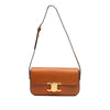 Celine Shiny Calfskin Claude Shoulder Bag Secondhand