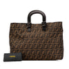 Fendi Large Zucca Canvas Twins Tote Secondhand