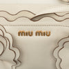 Miu Miu Leather Flower Tote Secondhand