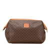 Celine Macadam Coated Canvas Clutch Secondhand