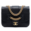 Chanel Large Quilted Sheepskin Front Chain Flap Secondhand